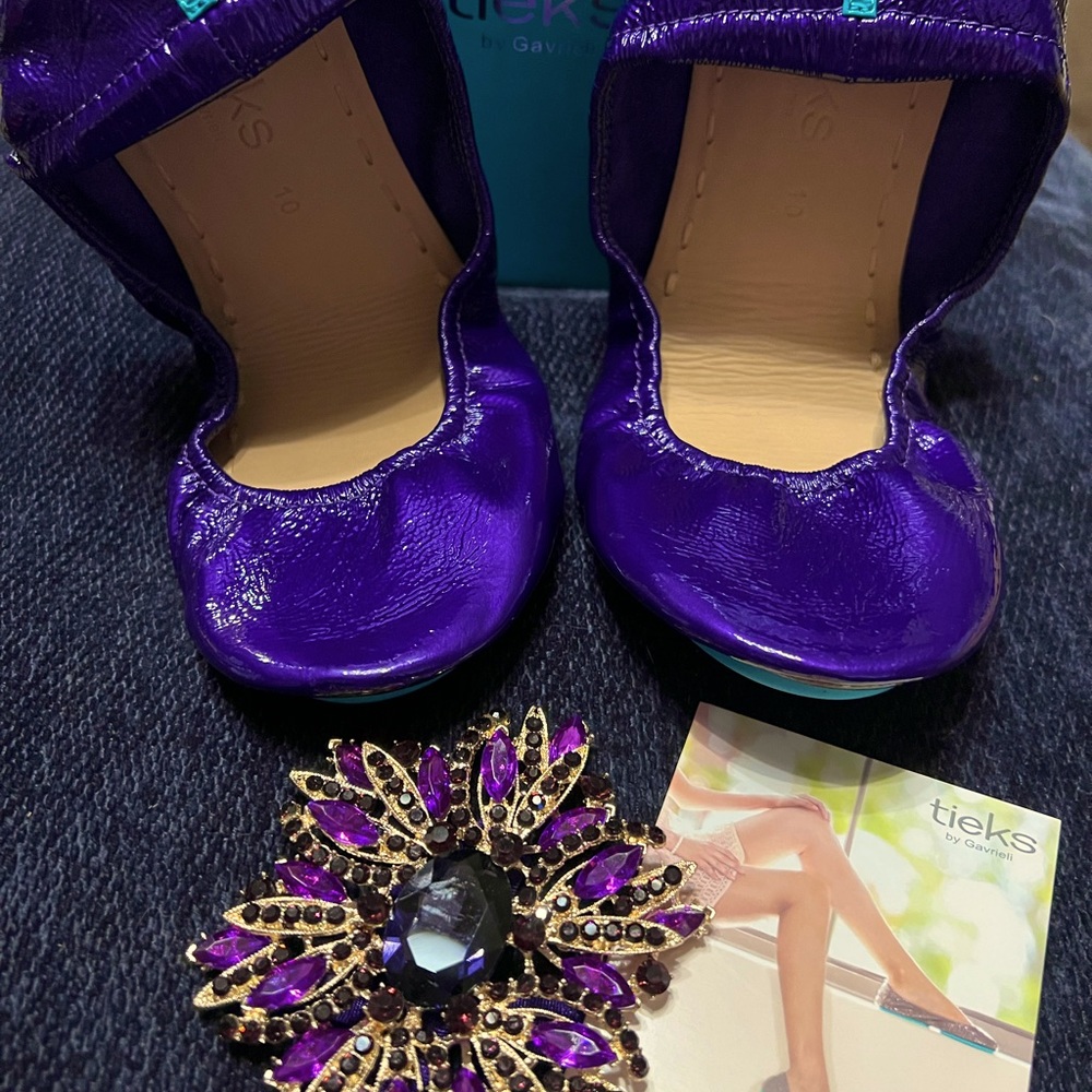 Tieks Purple Diamond Sz 10